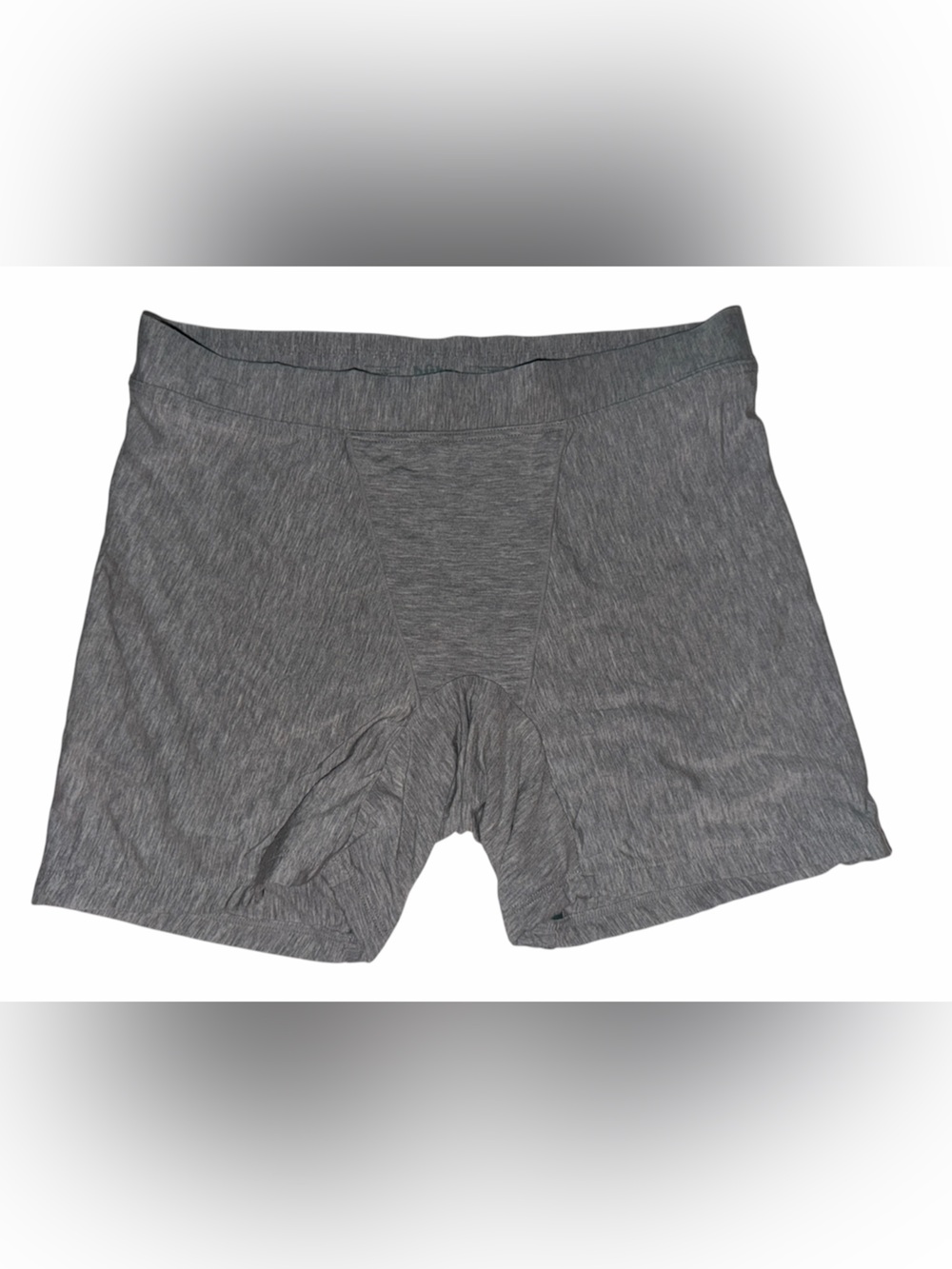 Women’s Gray Stretch Boxer Briefs - Lightweight Support